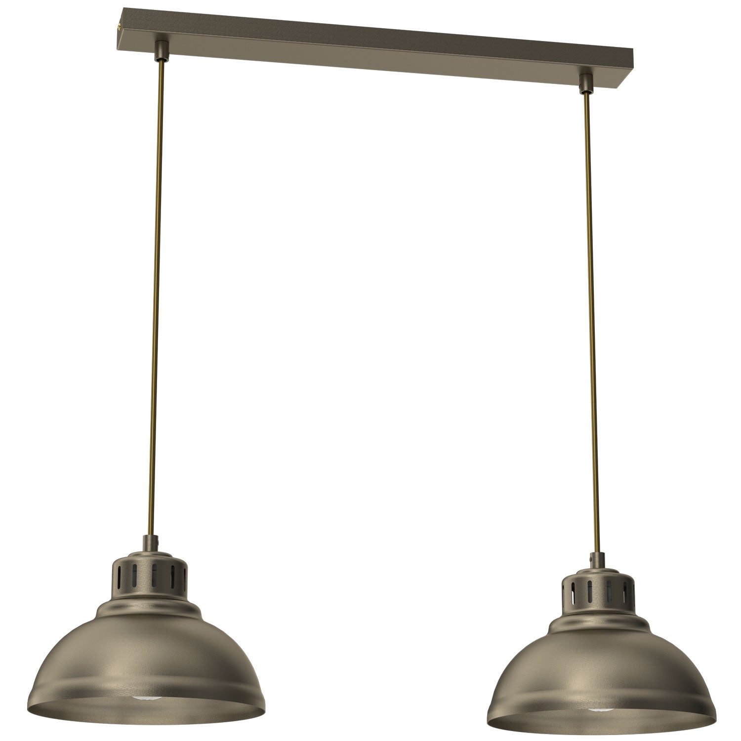 żyrandol Sven titanium-bronze 2xE27