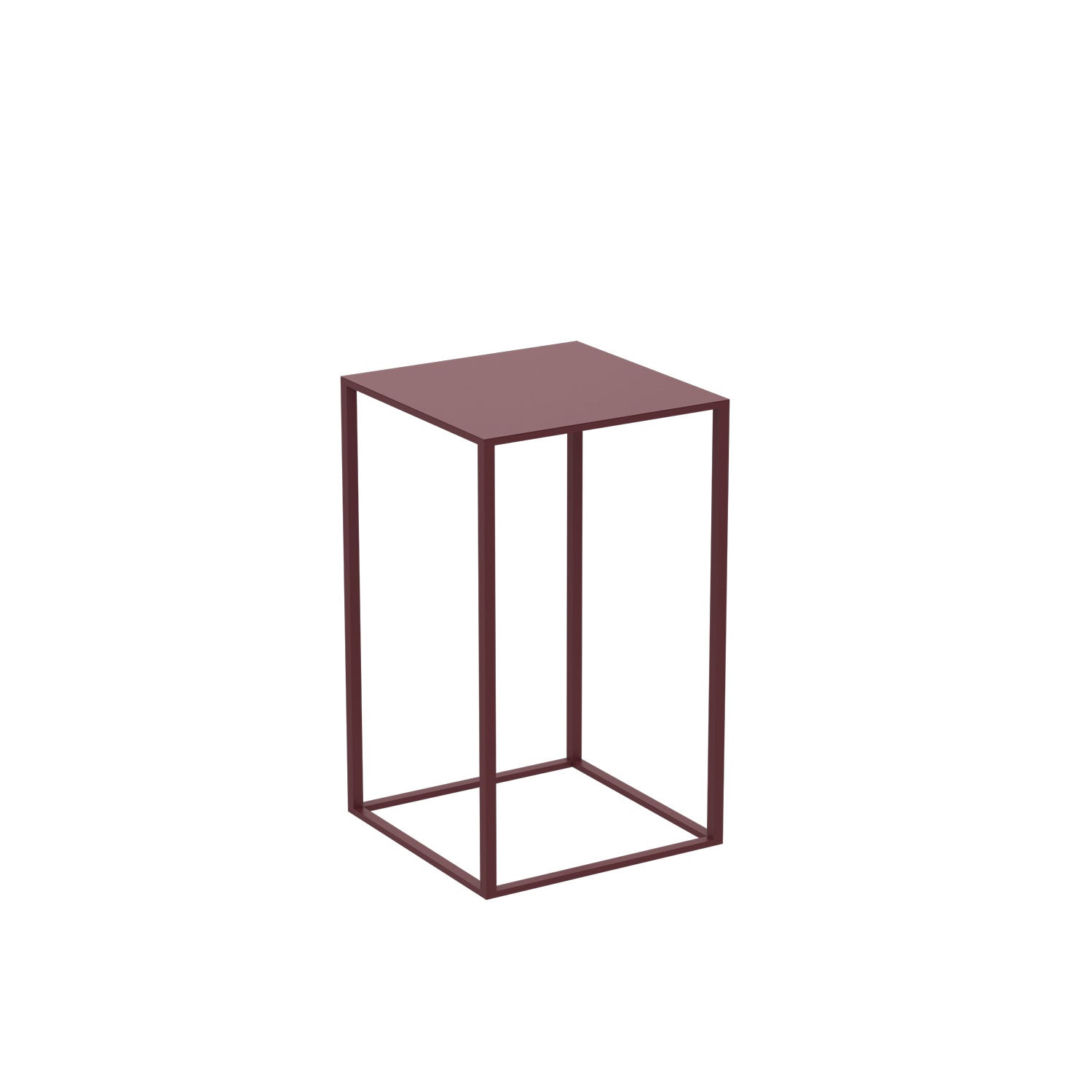 Flower stand Column A 400x240x240 burgundy