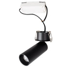 Maxlight Oprawa wpuszczana Halo C - Aluminium - Czarny H0125