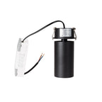 Maxlight Oprawa wpuszczana Halo D - Aluminium - Czarny H0127