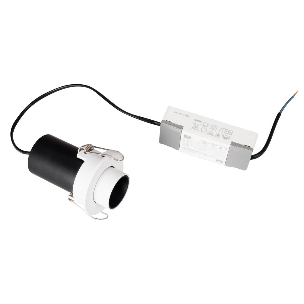 Maxlight Oprawa wpuszczana Halo E - Aluminium - Biały H0128