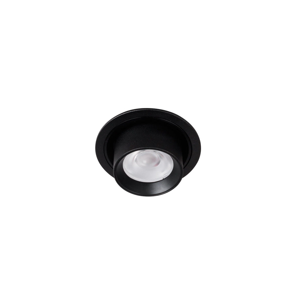 Maxlight Oprawa wpuszczana Halo F - Aluminium - Czarny H0131