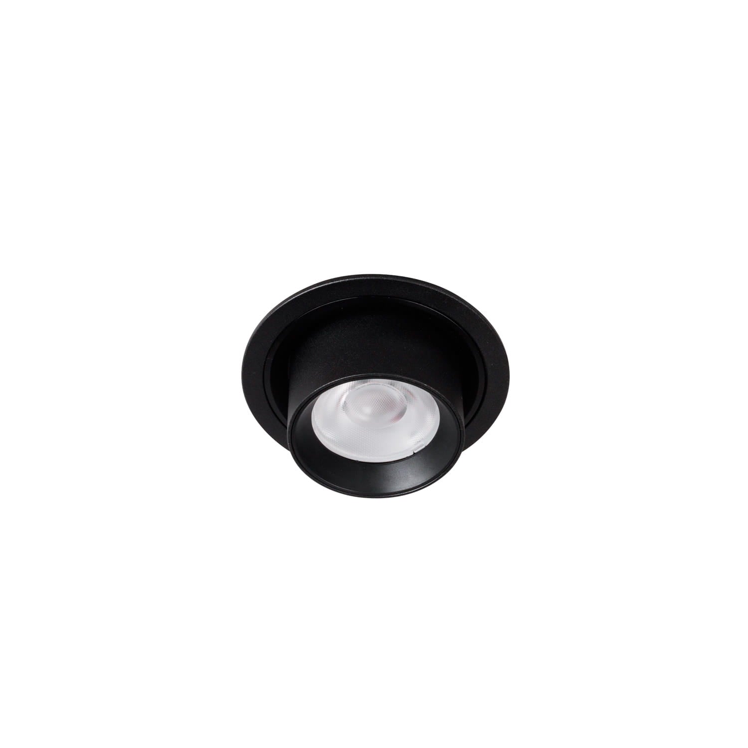 Maxlight Oprawa wpuszczana Halo F - Aluminium - Czarny H0131