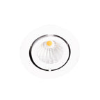 Maxlight Oprawa wpuszczana Rubio - Aluminium - Biały H0132
