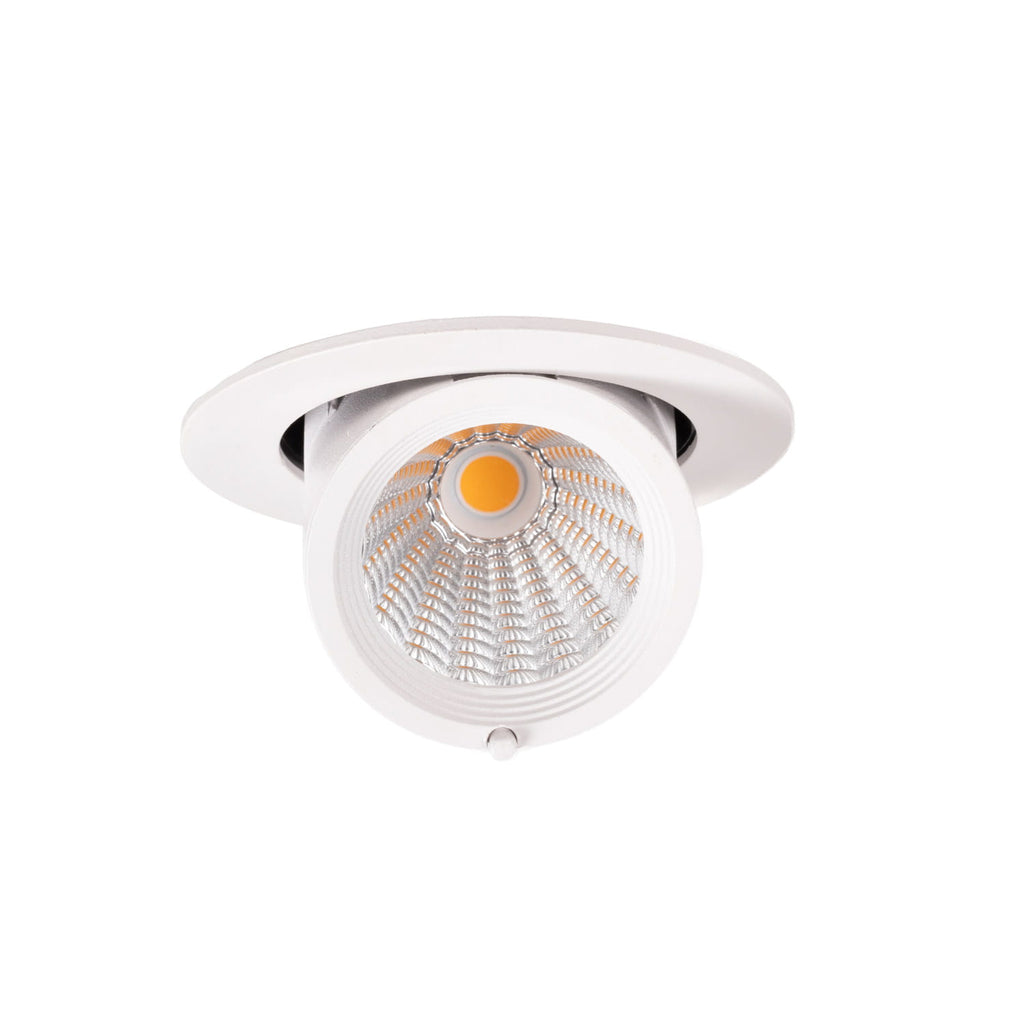 Maxlight Oprawa wpuszczana Rubio - Aluminium - Biały H0132