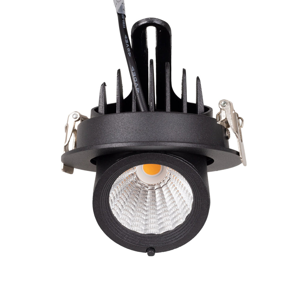 Maxlight Oprawa wpuszczana Rubio - Aluminium - Czarny H0133