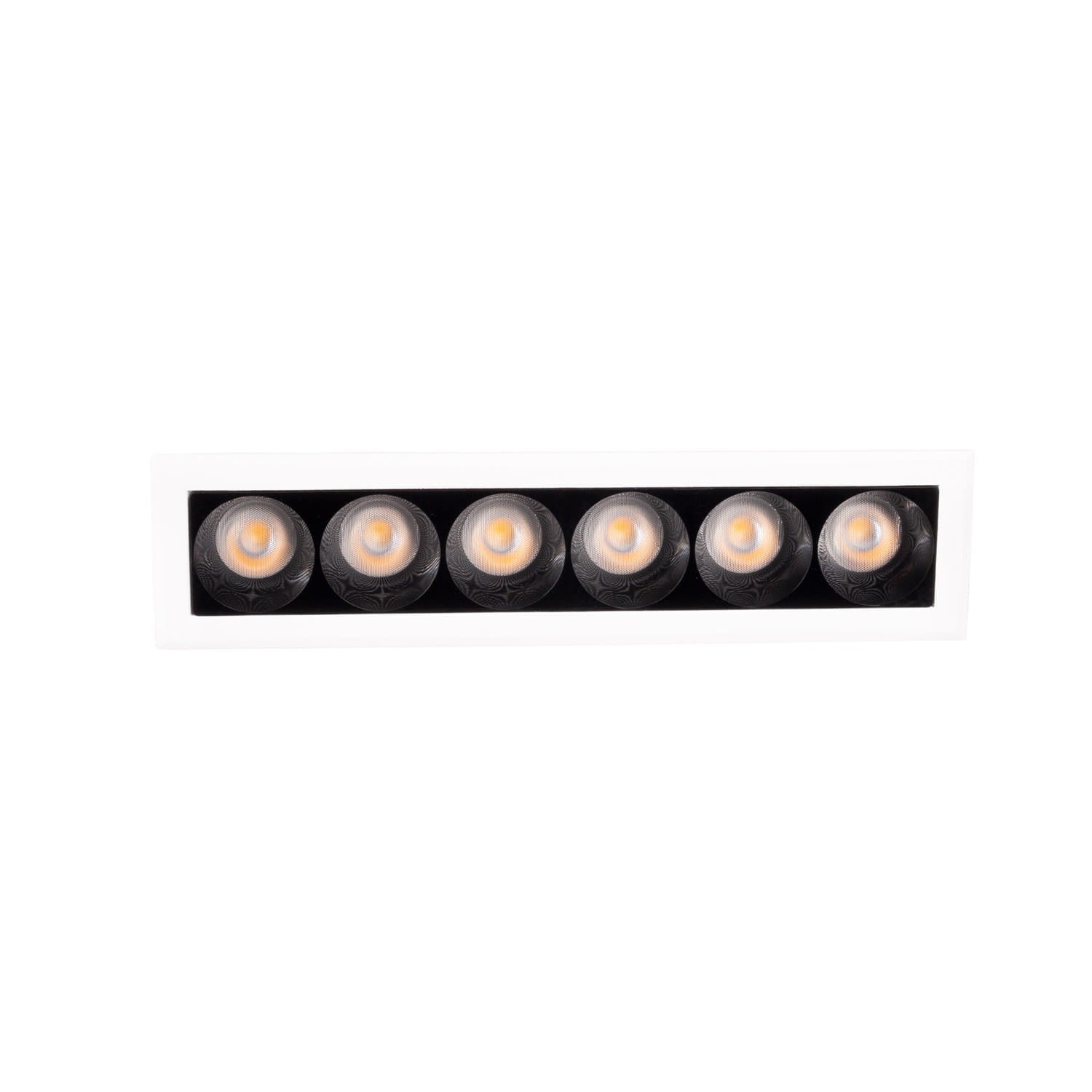 Maxlight Oprawa wpuszczana X-line, do skompletowania z zasilaczem HT0136 - Aluminium - Biały + czarny H0136