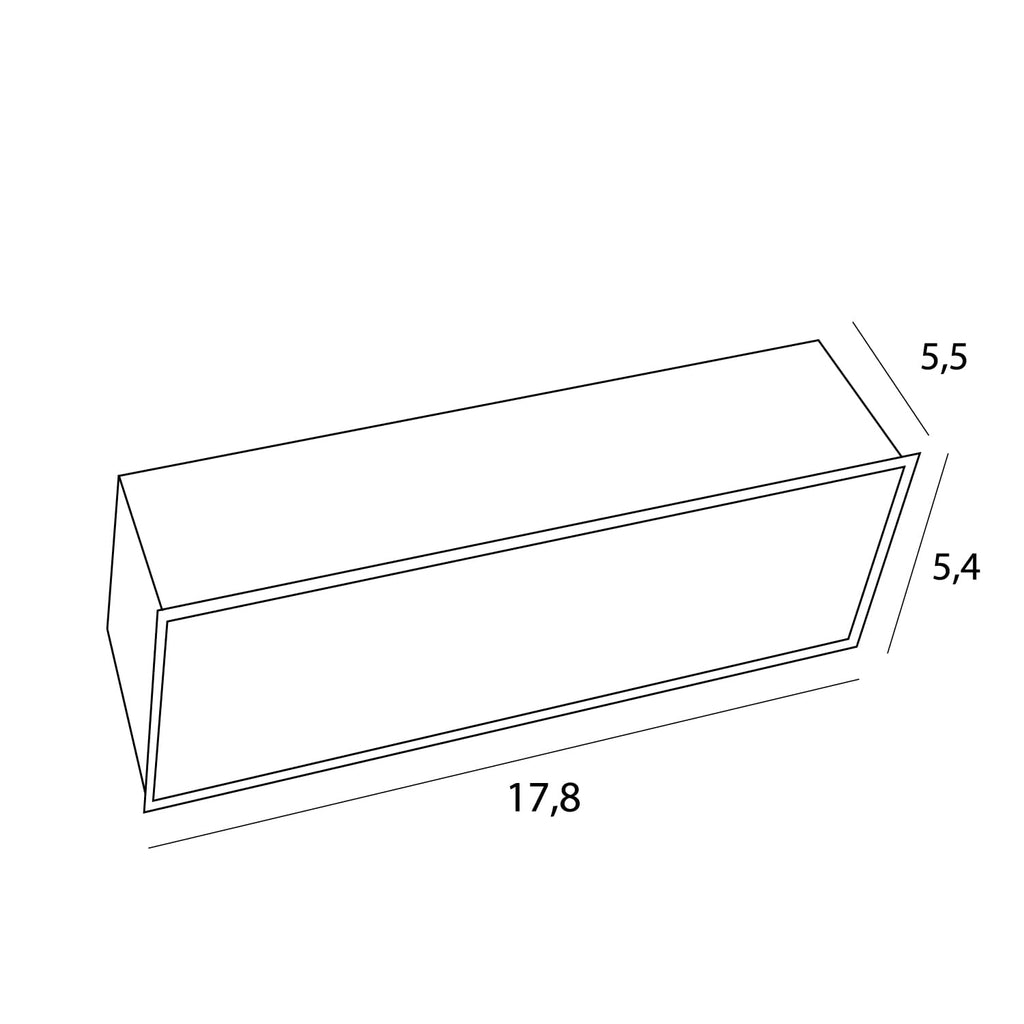 Maxlight Oprawa wpuszczana Modular, do skompletowania z modułem HM180 i zasilaczem HT180 - Metal - Biały H180.03