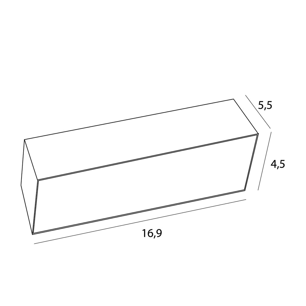 Maxlight Oprawa wpuszczana Modular, do skompletowania z modułem HM180 i zasilaczem HT180 - Metal - Biały H180.07