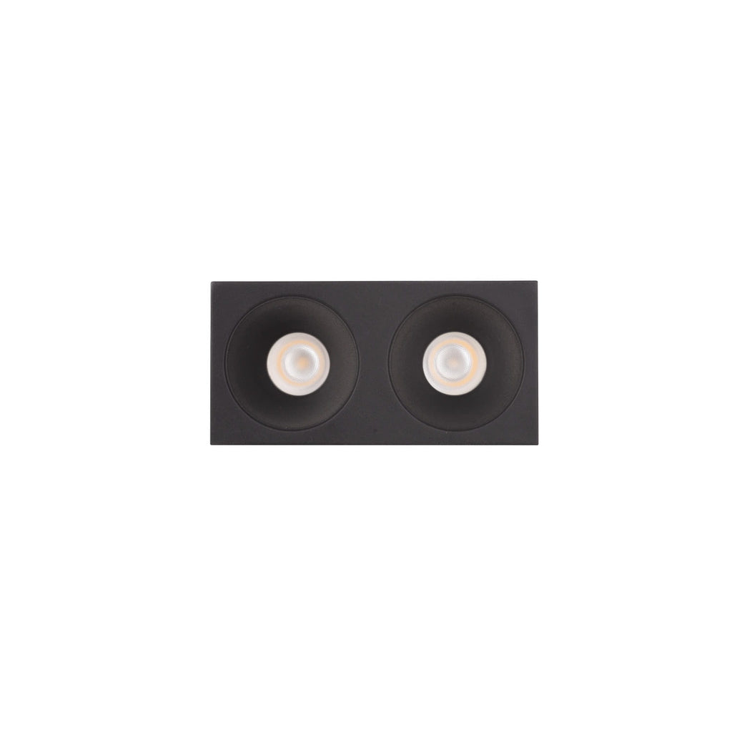 Maxlight Oprawa wpuszczana HM180 2L Modular moduł led 6W - Aluminium + plastik - Czarny HM180 2L