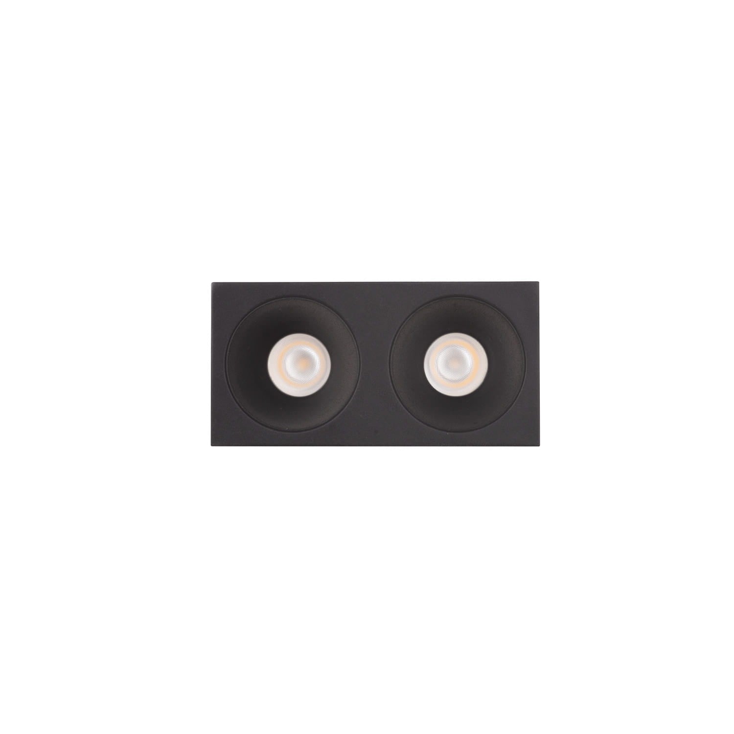 Maxlight Oprawa wpuszczana HM180 2L Modular moduł led 6W - Aluminium + plastik - Czarny HM180 2L