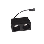 Maxlight Oprawa wpuszczana HM180 2L Modular moduł led 6W - Aluminium + plastik - Czarny HM180 2L