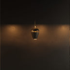 Maxlight Lampa wisząca Cometshine - Aluminium + akryl - Czarny + złoty P0471