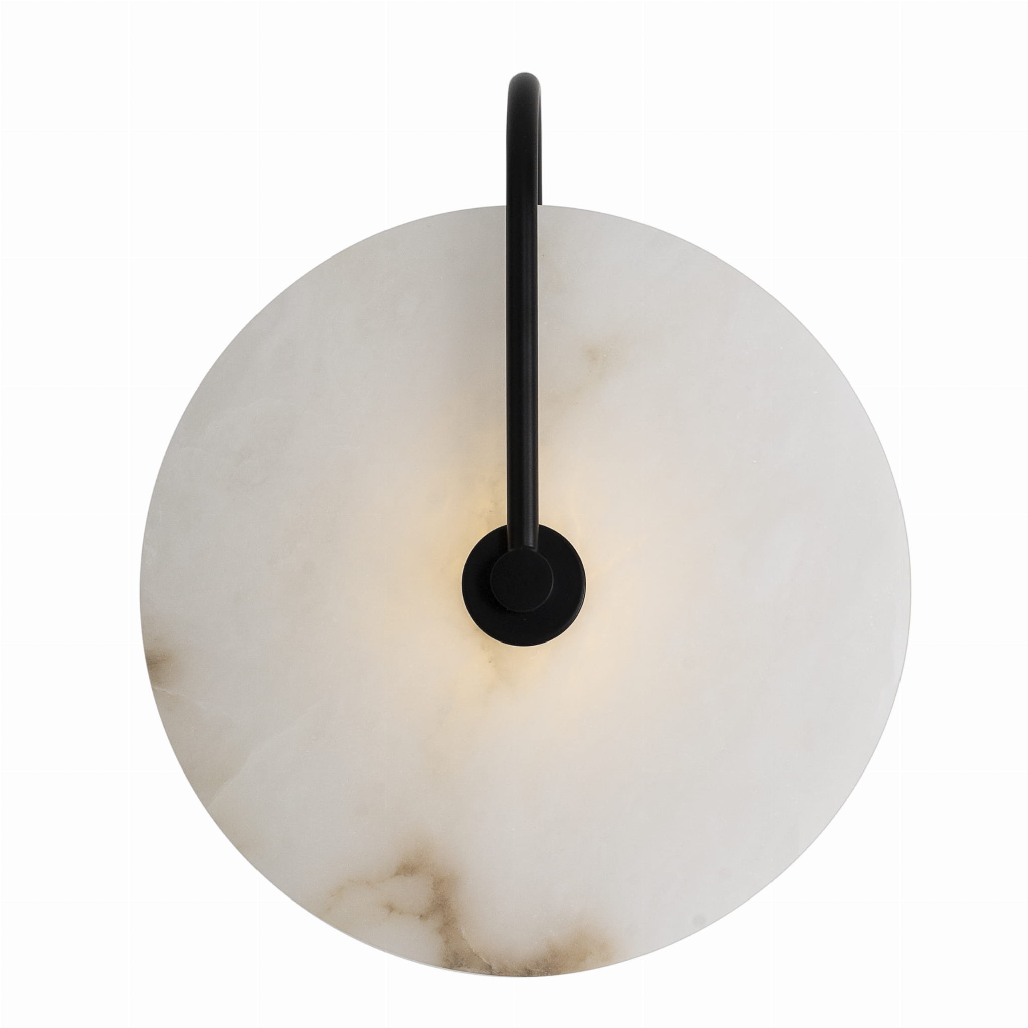 Maxlight Kinkiet Retro - Alabaster - Czarny W0401