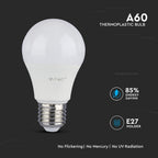 8.5W A60 Żarówka LED / Chip SAMSUNG / Barwa:6400K / Klasa: A++ / Trzonek:E27