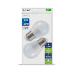 5.5W G45 Żarówka LED / Barwa:2700K/ Blister 2 szt. / Trzonek: E27