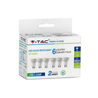 5W GU10 Żarówka LED / Barwa:3000K / Trzonek:GU10 / Kąt 110' / Opakowanie: 6szt.