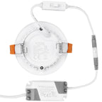 3W Mini panel LED / Barwa: 3w1 / Kształt: Okrągły