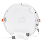 22W Mini panel LED / Barwa: 3w1 / Kształt: Okrągły