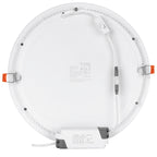 24W Mini panel LED / Barwa: 3w1 / Kształt: Okrągły
